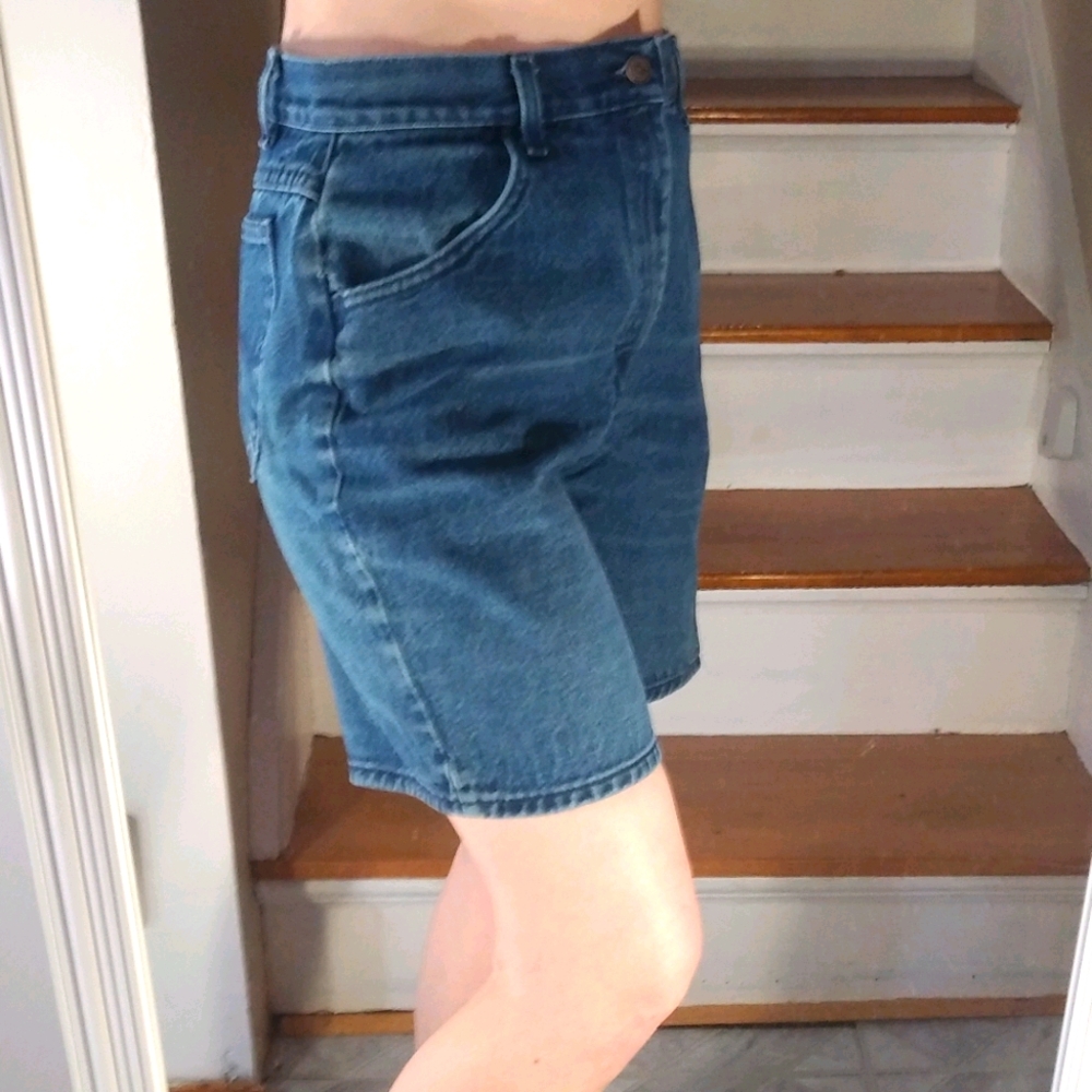 Vintage 90s Lee EUC denim shorts